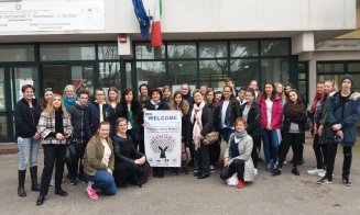 Elevii clujeni au grădinărit și au reciclat în Italia în cadrul unui proiect european