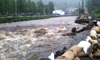 Clujul este, până sâmbătă, sub cod galben de inundații
