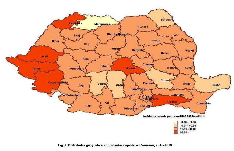 Peste 200 de noi cazuri de rujeolă confirmate doar în ultima săptămână