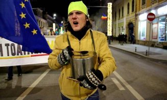 Fondatorul "Corupția Ucide", amendat pentru protestele #rezist de la Cluj