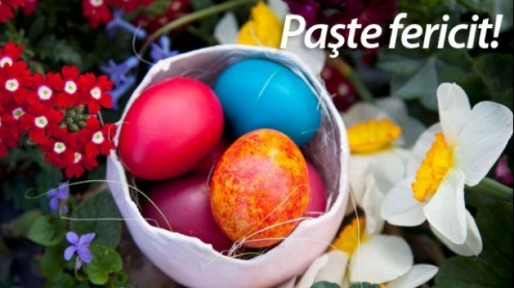 Mesaje de Paște pe care le poţi transmite azi celor dragi