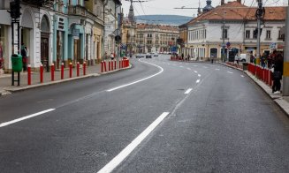 Şantiere la Cluj. Au demarat lucrările de aplicare a marcajelor rutiere