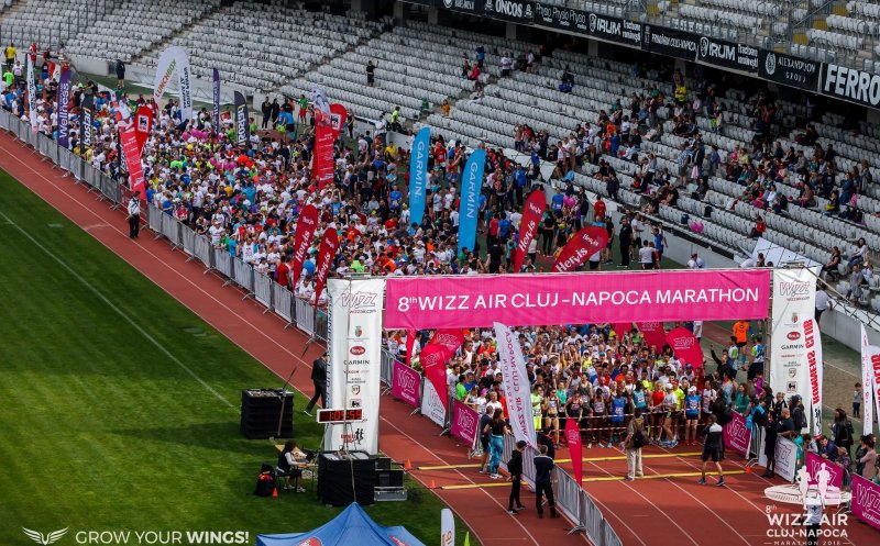 Alergător din Kenya, câştigătorul maratonului din Cluj. 7.000 de participanţi la ediţia din 2018