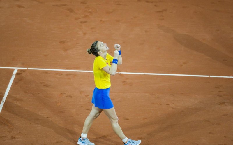 Simona Halep, după ce a adus victoria României în meciul cu Elveția: “Ce a făcut Clujul pentru noi a fost ceva deosebit”