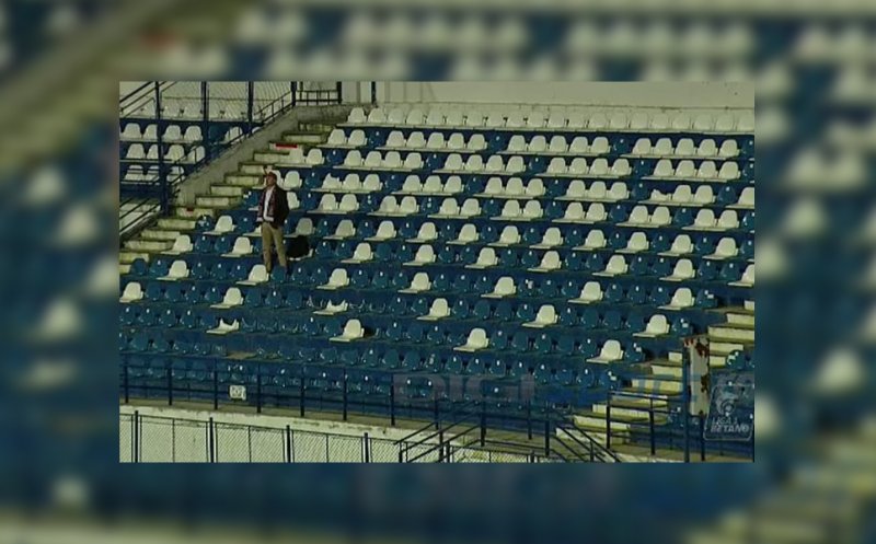 CFR, susţinută de un singur suporter la Iaşi. Imagini cu cel mai fidel fan al feroviarilor + REZUMATUL PARTIDEI
