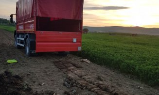Peste 140  de proiectile din al Doilea Război Mondial, descoperite la Cluj