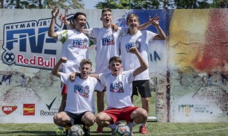 Neymar Jr’s Five. Două echipe din Cluj vor să meargă în Brazilia