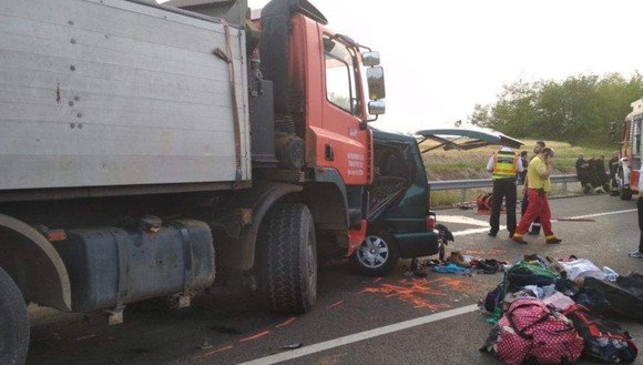 Decedații din accidentul din Ungaria au fost repatriați în România