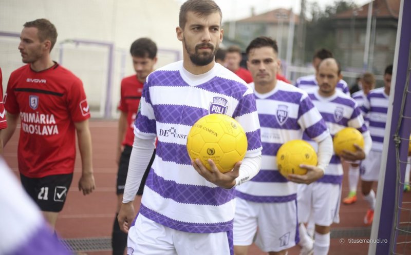 "U" transferă de la Poli. Doi dintre remarcații sezonului trecut de Liga 2 au semnat cu “Şepcile roşii”