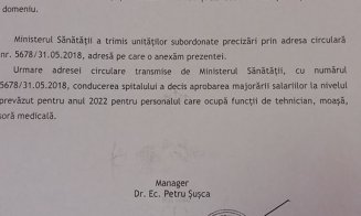 După proteste, ameninţări cu demisia în bloc şi intervenţia lui Ungureanu, angajaţii Spitalului Judeţean Cluj îşi primesc salariile cuvenite