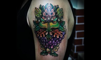 Tatuaje UNICAT sub formă de cranii și șaorma, expuse la Cluj