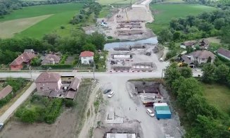 Şantierul Autostrăzii Transilvania, între Câmpia Turzii și Aeroport Târgu Mureș. Două loturi pot fi recepţionate în 2018