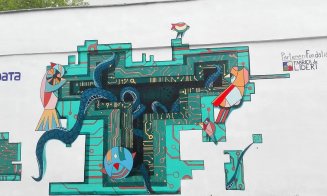 Pictură Murală, inaugurată la Colegiul Național George Coșbuc din Cluj