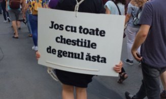 Mii de clujenii au ieșit din nou în stradă: ” Dragnea - jos, jos, ești un ticălos”