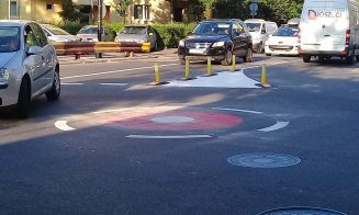 Încă un sens giratoriu "desenat" în Cluj-Napoca