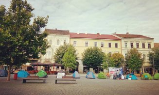 Golaniada cu cortul la Cluj! Orădenii au luat exemplul clujenilor