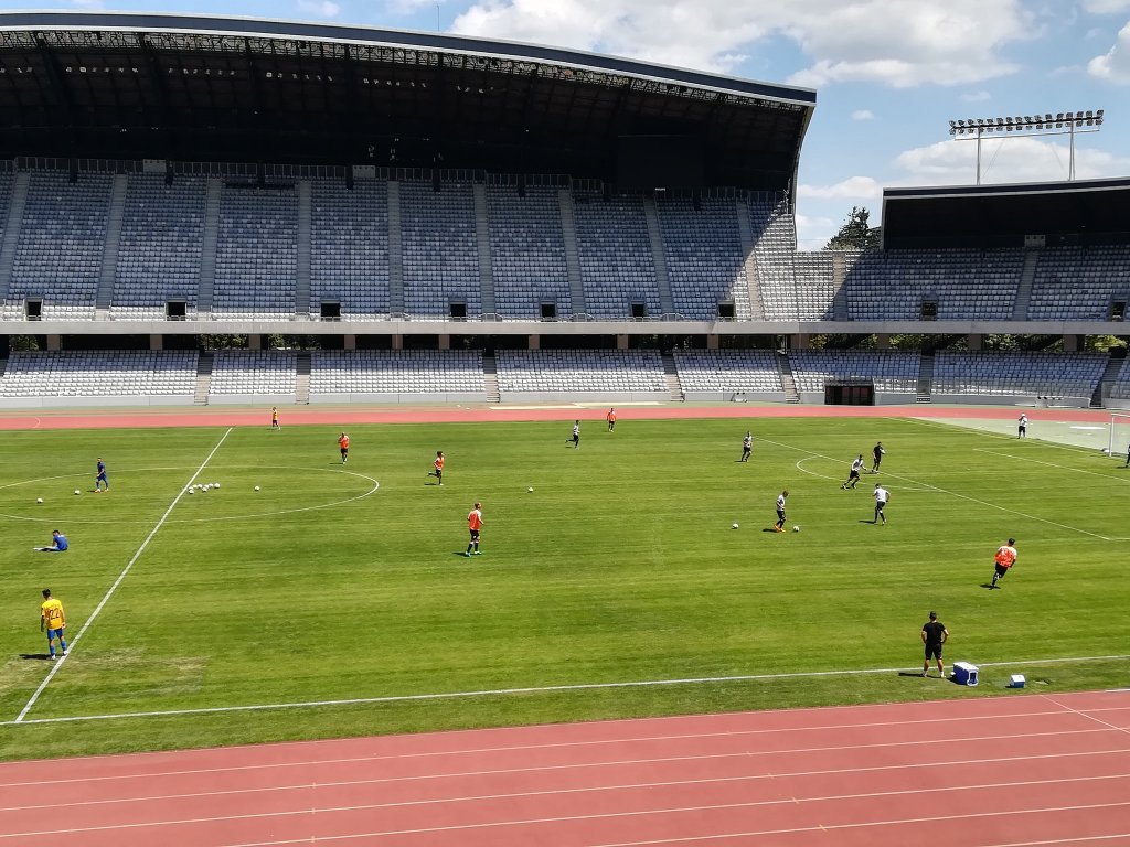 10 goluri pentru "U", în primul amical al verii. Coman şi Ene au "bifat" câte un hat-trick
