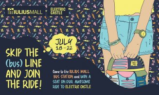 Călătorii VIP către Bonţida şi kit-uri de festival, oferite de Iulius Mall Cluj participanţilor la Electric Castle