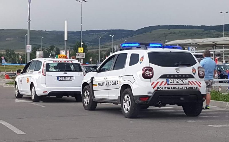 Taximetriştii ameninţă că vor refuza cursele spre Floreşti: "Poliţia Locală comite abuzuri la adresa colegilor"