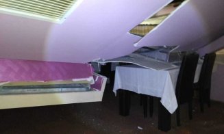 Le-a căzut mall-ul în cap. Trei răniți, între care un copil de 1 an, în urma prăbușirii tavanului