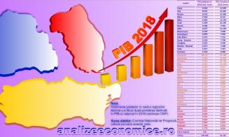 Un clujean produce anual 13.000 de euro. Județul nu prinde top 3