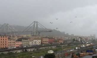 Un român a murit după prăbuşirea segmentului suspendat de autostradă în Italia, în apropiere de Genova