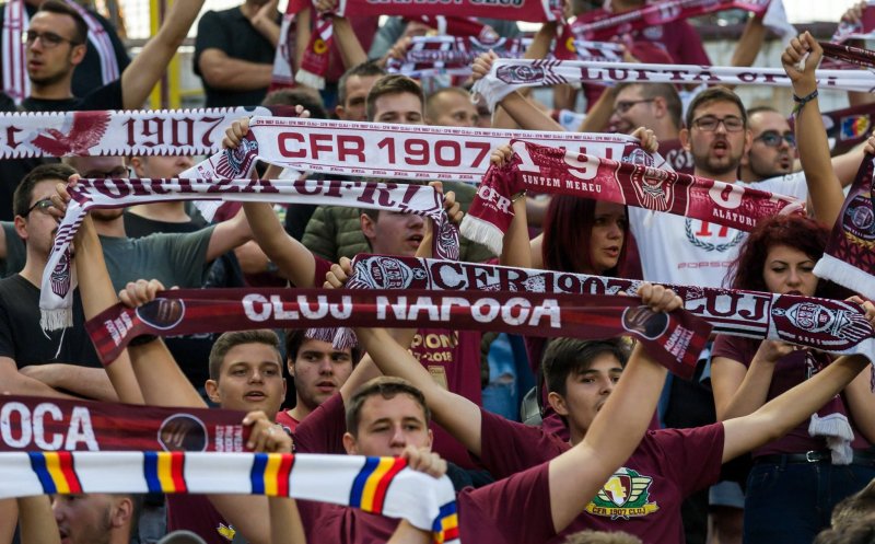 CFR Cluj, în topul suporterilor cu abonament din Liga 1