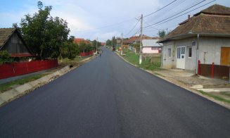 Asfaltare finalizată pe drumul Iuriu de Câmpie – Ceanu Mare