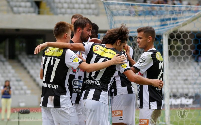 Notele ZIUA, după “U” Cluj – Aerostar Bacău 3-2. Gavra, din nou omul meciului pentru clujeni