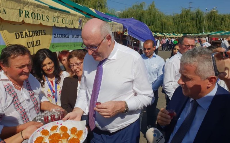 Șeful agriculturii europene, la Zilele Recoltei: "Dacă vreau să văd mai mult, ar trebui să mă opresc”.