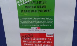 Campanie pentru referendum pe străzile Clujului. Cine este în spatele iniţiativei