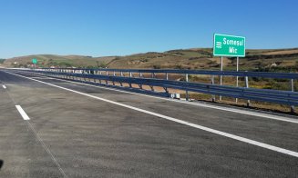 Se deschid inca nouă kilometri de autostradă lângă Cluj. CNAIR vrea să facă vineri recepţia