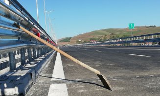Se deschid inca nouă kilometri de autostradă lângă Cluj. CNAIR vrea să facă vineri recepţia