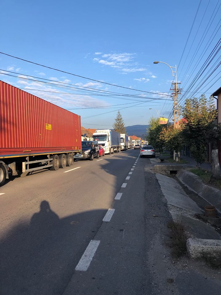 Traficul din Baciu, paralizat după darea în folosință a tronsonului de autostradă Gilău – Nădășelu