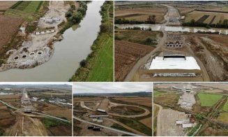 Lotul lui Sântu’ Așteaptă. Progres insesizabil pe cel mai lung tronson al Autostrăzii Sebeş-Turda