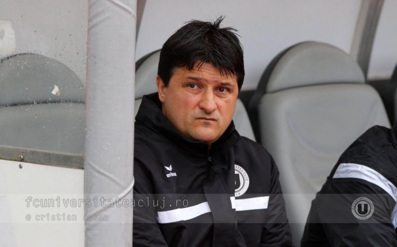 Primul succes în deplasare pentru “U” Cluj. Adrian Falub: “Nu pot decât să îmi felicit jucătorii”