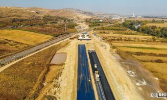 Se adună kilometrii asfaltaţi pe Autostrada Sebeş - Turda. Cum avansează lucrările