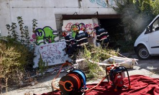Alertă pe Calea Turzii: convoi de 22 de autovehicule de intervenție. Se simulează un cutremur major