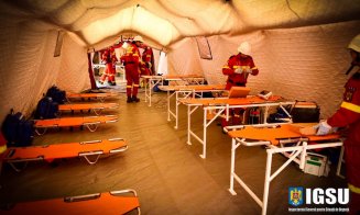 O aeronavă Spartan a transportat la Cluj 15 răniţi după "cutremur"