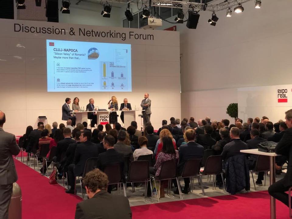 "Clujul a avut cea mai tare promovare din România la Expo Real Munchen"