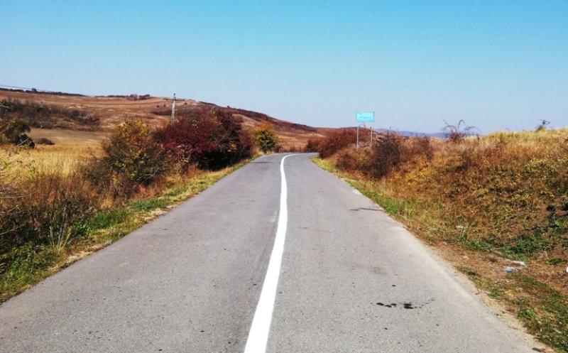 Lucrări de marcaje rutiere pe drumul judeţean Sic – Vişea