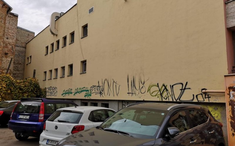 Amenzi aspre pentru cei ce mâzgălesc pereţii clădirilor din Cluj