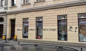 Amenzi aspre pentru cei ce mâzgălesc pereţii clădirilor din Cluj