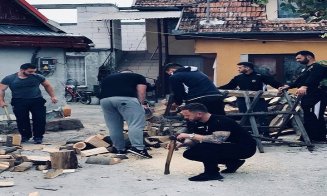 Gest superb al rugbiștilor de la “U” Cluj. Sportivii au ajutat o familie nevoiașă din Gilău
