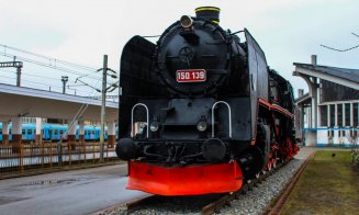 Muzeu al locomotivelor la Cluj. Există peste 20 de exponate, cele mai vechi din 1908