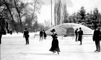 Iarna în Clujul de altădată.  La castane în Unirii, la patinoar pe Chios sau la săniuş în Făget