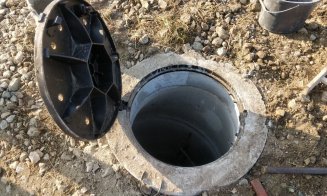 Canalizare în Baciu. Lucrări finalizate pe Brădetului, şantier pe Planetelor