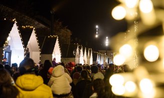 Târgul de Crăciun de la Cluj. Imagini de poveste
