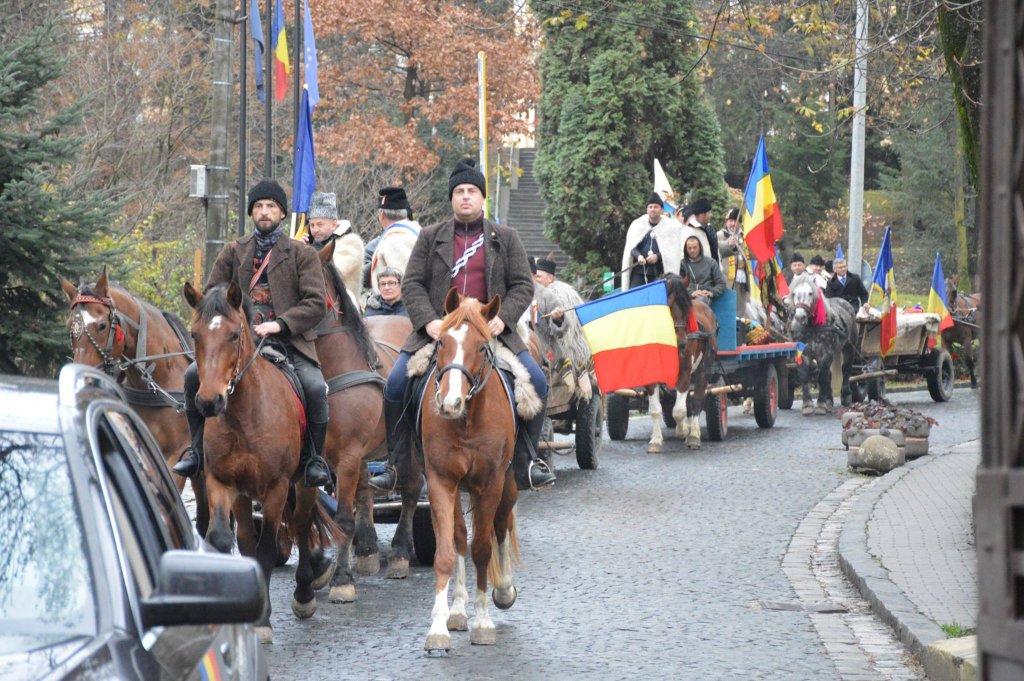 Convoiul Unirii a plecat din Cluj-Napoca spre Alba Iulia