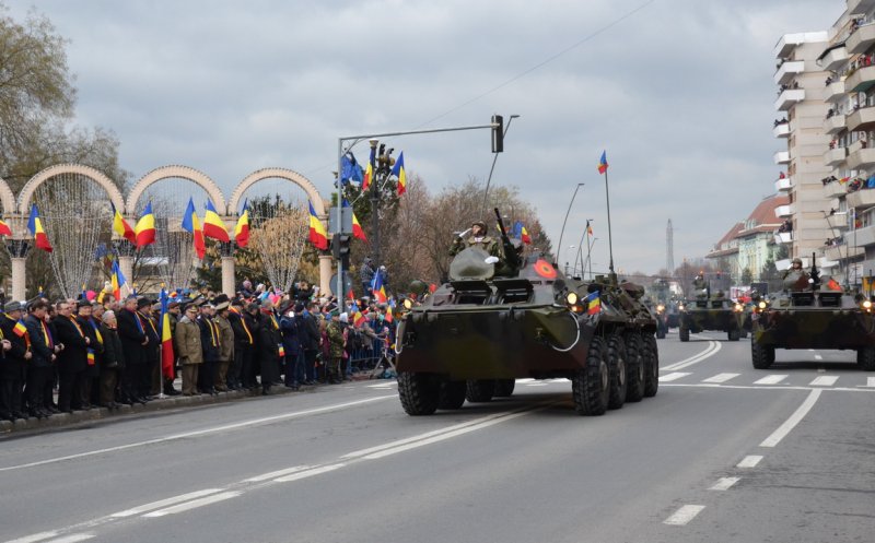 ROMÂNIA 100 | Armata duce la Alba Iulia 1.600 de militari şi 23 de aeronave, de 1 Decembrie